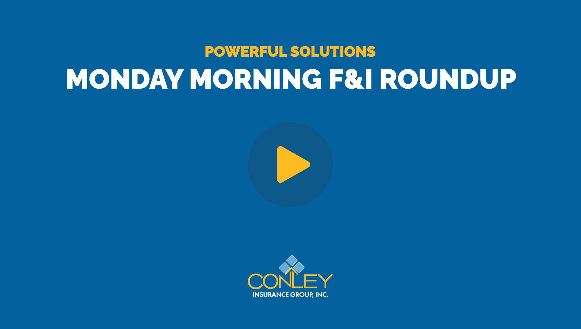 Monday Morning F&I Round-Up
